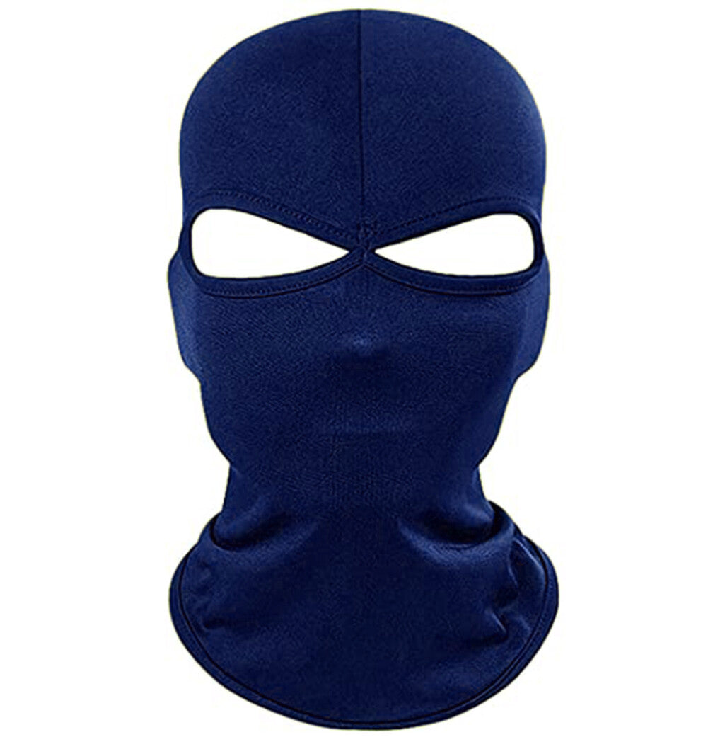 Unisex Ski Face Mask with 2 Holes UV Windproof Breathable Balaclava