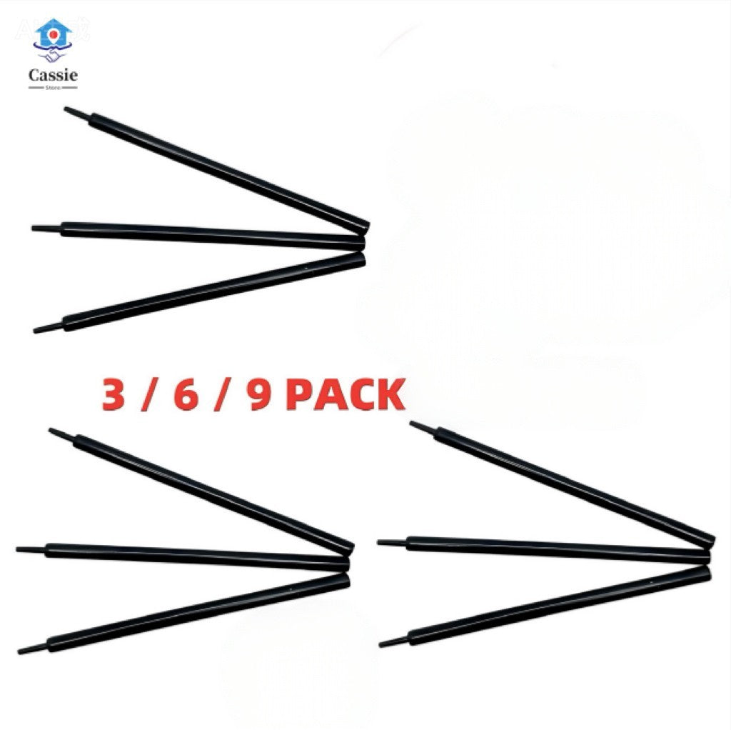 Universal Decapping Pins for Lee 90292 90783 Dies - Black Silver Pack