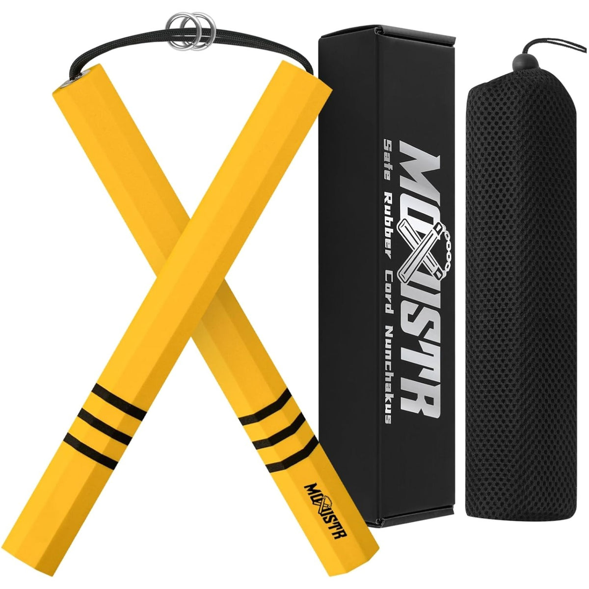 Martial Arts Practice Nunchakus - Lightweight Flexible Foam Training Toy