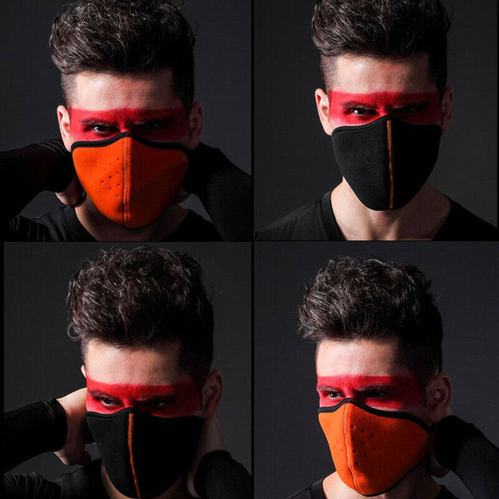 Winter Windproof Half Face Mask for Men Women Skiing Cycling Running