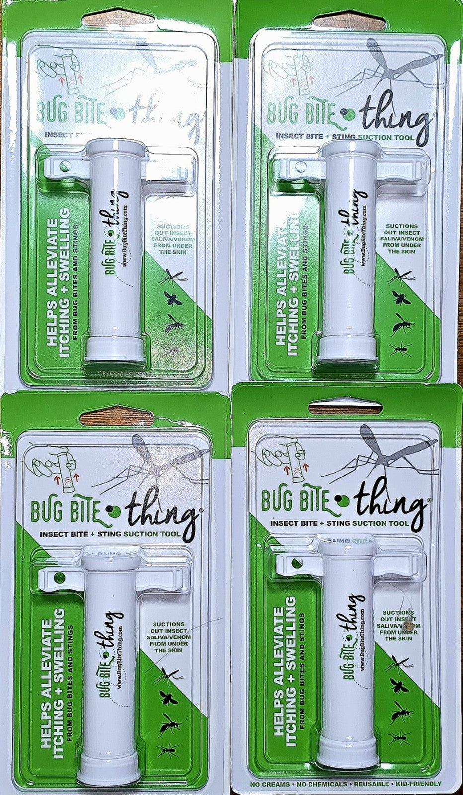 Bug Bite Suction Tool for Insect Bites & Stings - Reusable Poison Remover