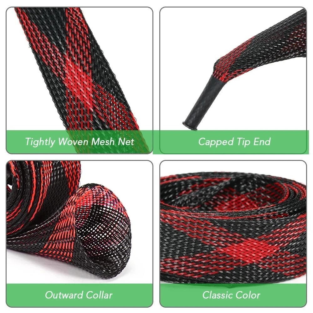 10PCS Fishing Rod Sleeve Mesh Covers - Protect Poles and Guides