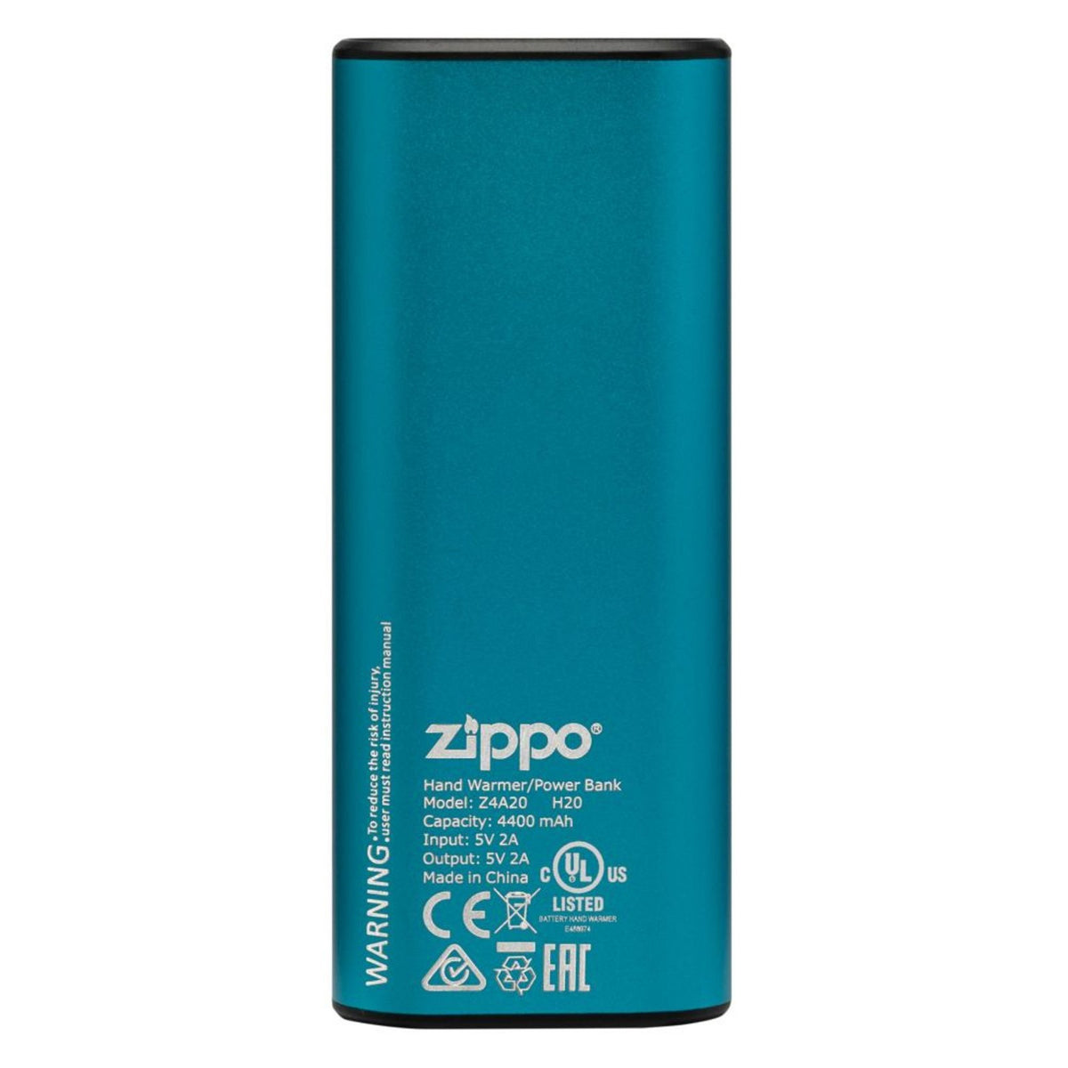 Rechargeable Hand Warmer Power Bank with Dual Sides & USB Charging
