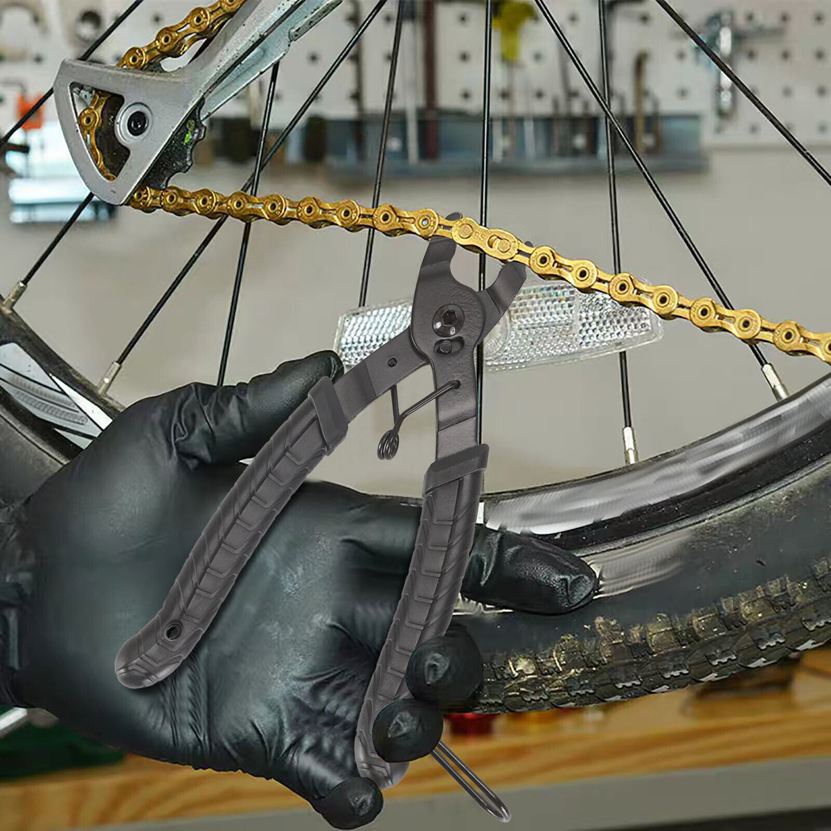 Bicycle Master Link Pliers Chain Link Open Close Tool for Bike Maintenance
