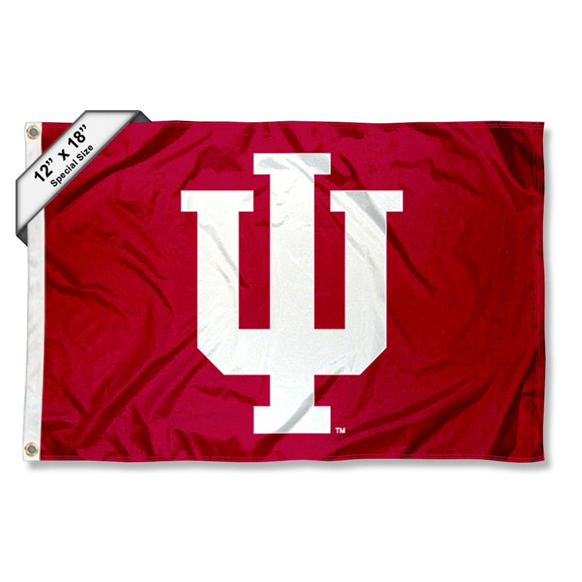 Indiana Hoosiers NCAA Golf Cart Flag - 12x18 inch Officially Licensed Banner