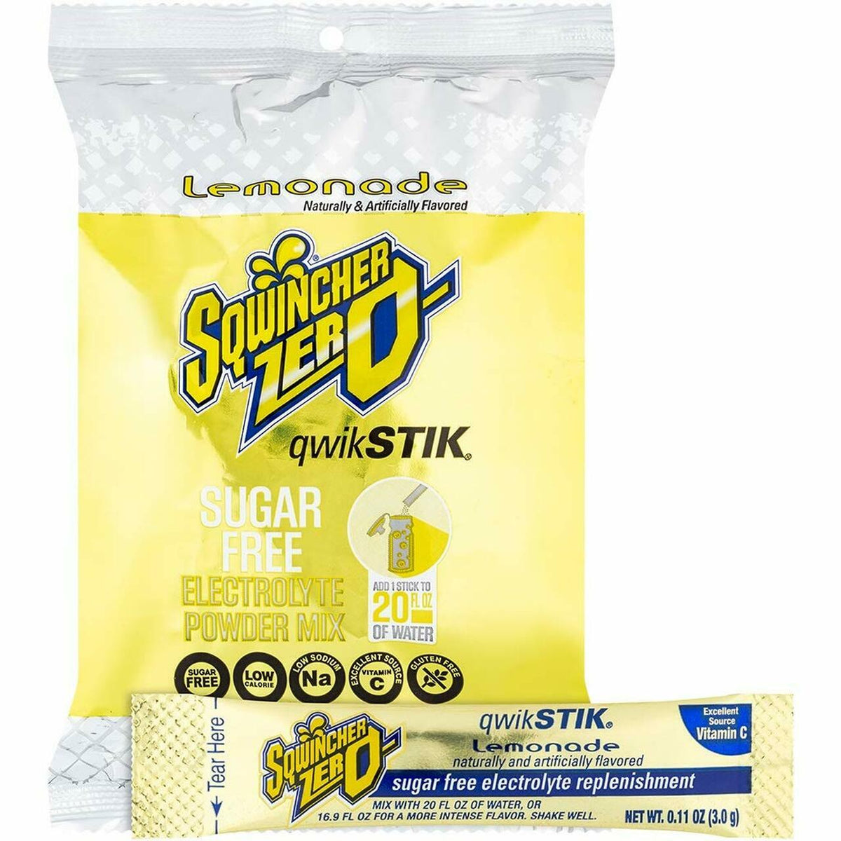 Sugar-Free Electrolyte Powder Pack for Sports Hydration, 50 Sticks