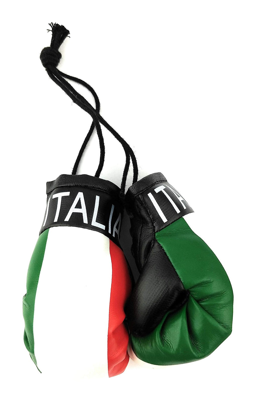 Car Rear View Mirror Hanging Mini Boxing Gloves - Italy