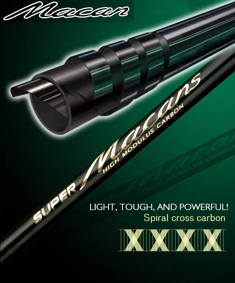 Ultralight Carbon Fishing Rods - Spinning & Casting, Travel Lengths 6-8 ft