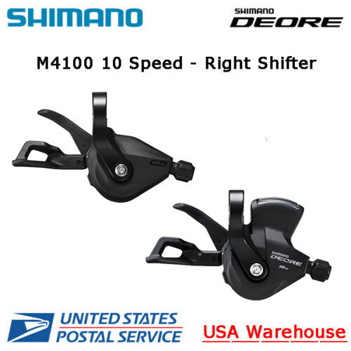 Shimano Deore 10-Speed Rapidfire Plus MTB Bicycle Shifter with Cable