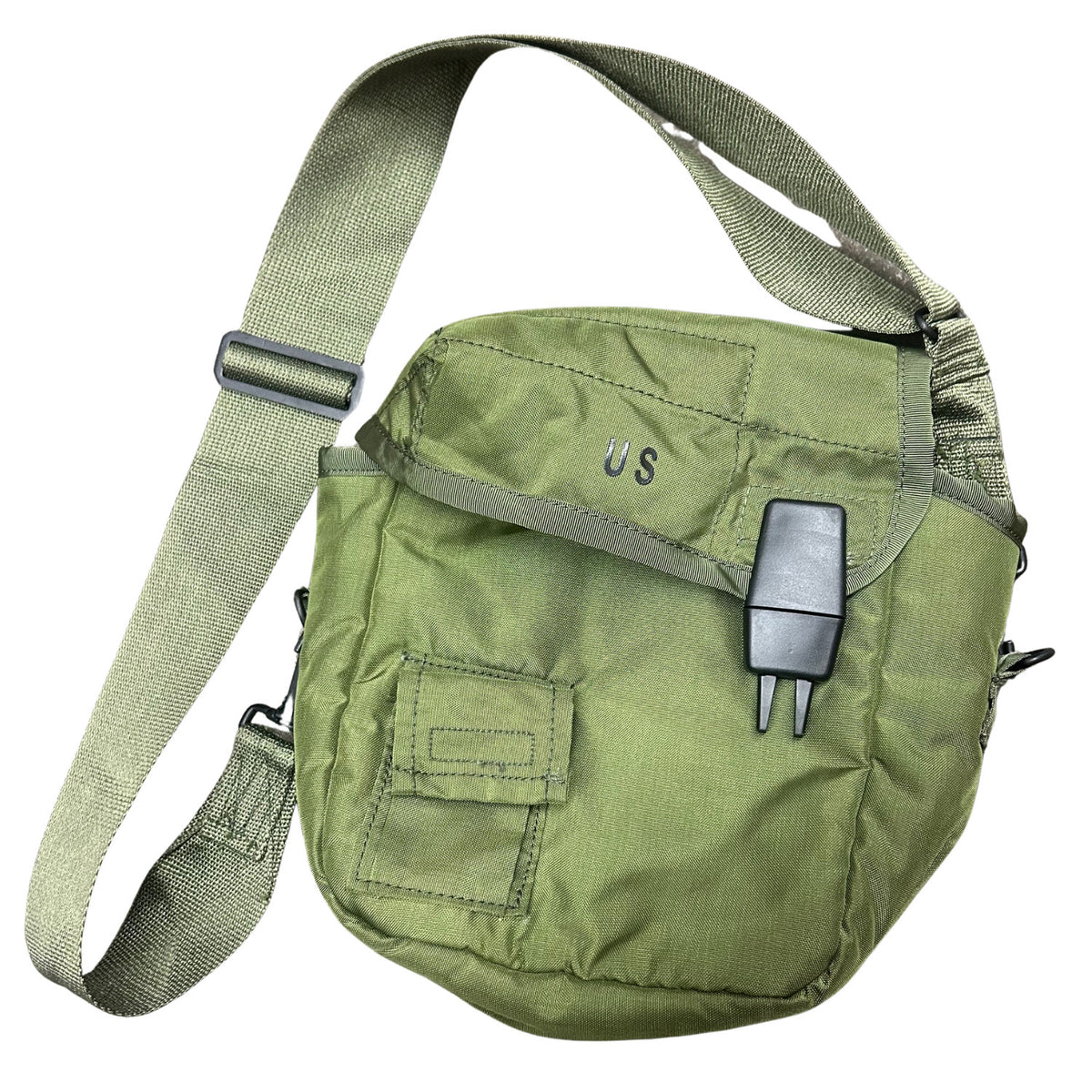 2 Quart Military Canteen Cover with Insulation and Shoulder Strap