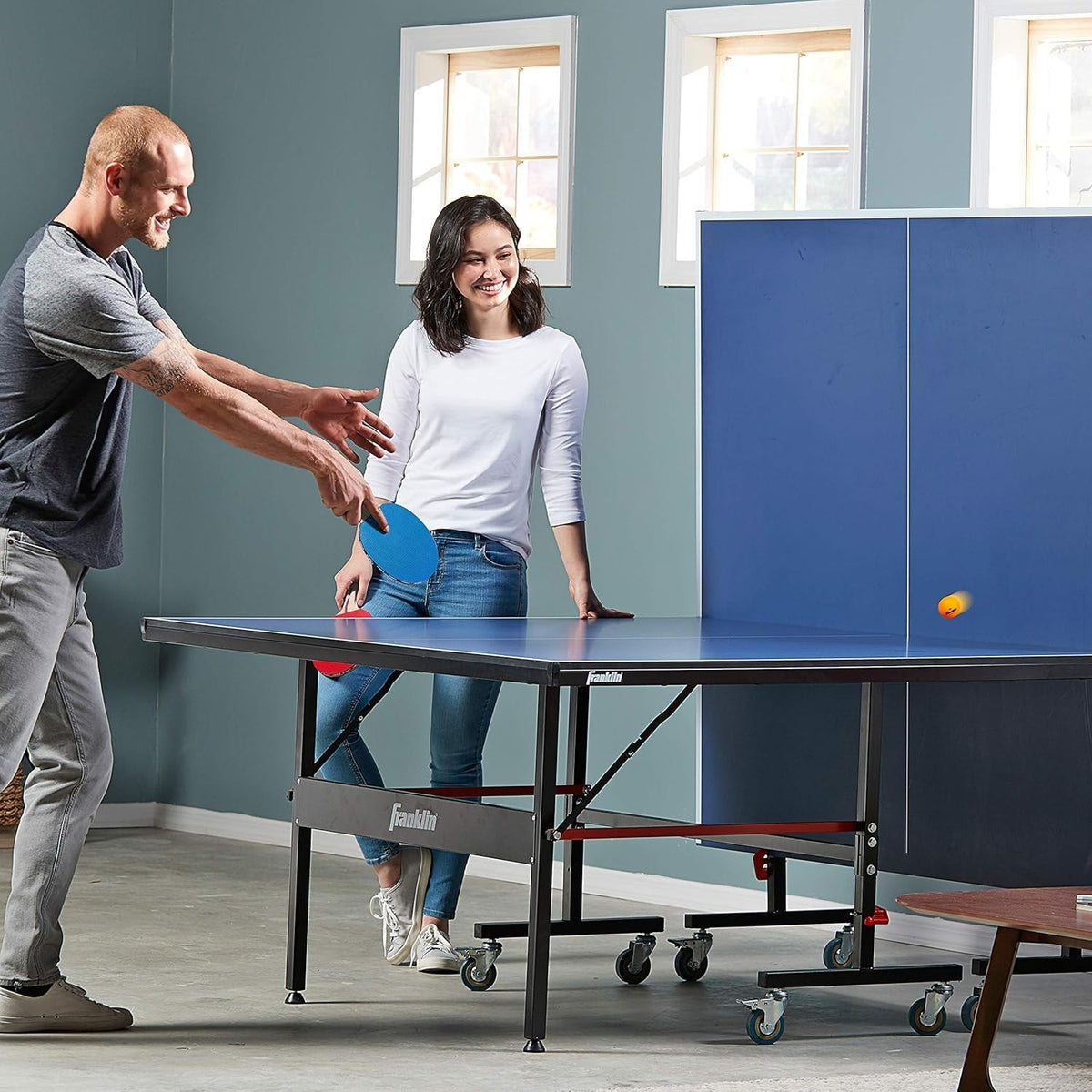 Franklin Sports Table Tennis Paddles Set with 3 Balls – 2 Player Boxed