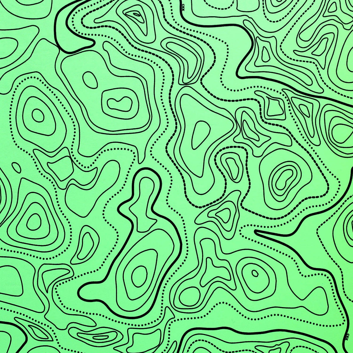 KYDEX Infused Topographic Map Camo Sheet - Multiple Sizes & Patterns