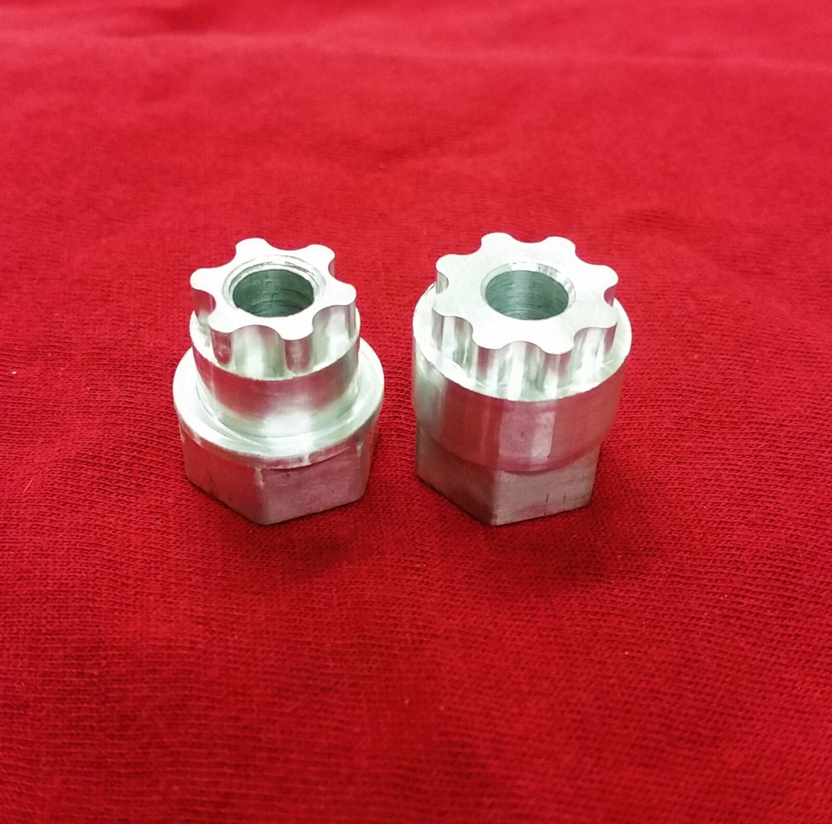 Brake Caliper Bore Cap Tool Set for RX4+ Small & Large Caps - Aluminum Socket