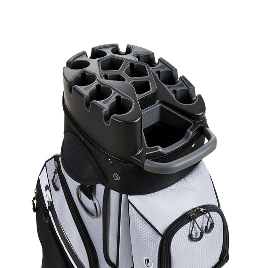 Golf Cart Bag with 14 Dividers & Rain Cover - Durable, Water-Resistant