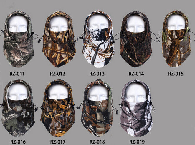 Unisex Fleece Balaclava Face Mask for Cold Weather Outdoor Sports