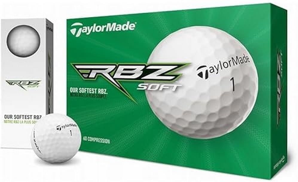 Soft Golf Balls - Distance & Feel, 3 Pack