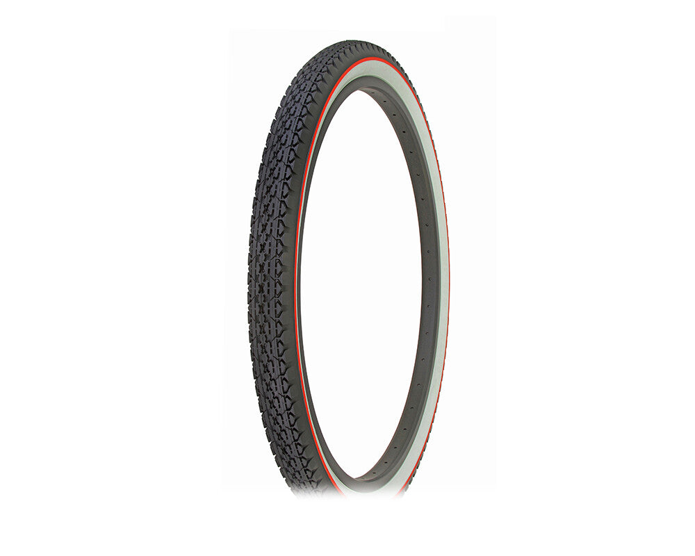 26-Inch Bicycle Tire with Heavy Duty Diamond Tread for Cruiser & Mountain Bikes