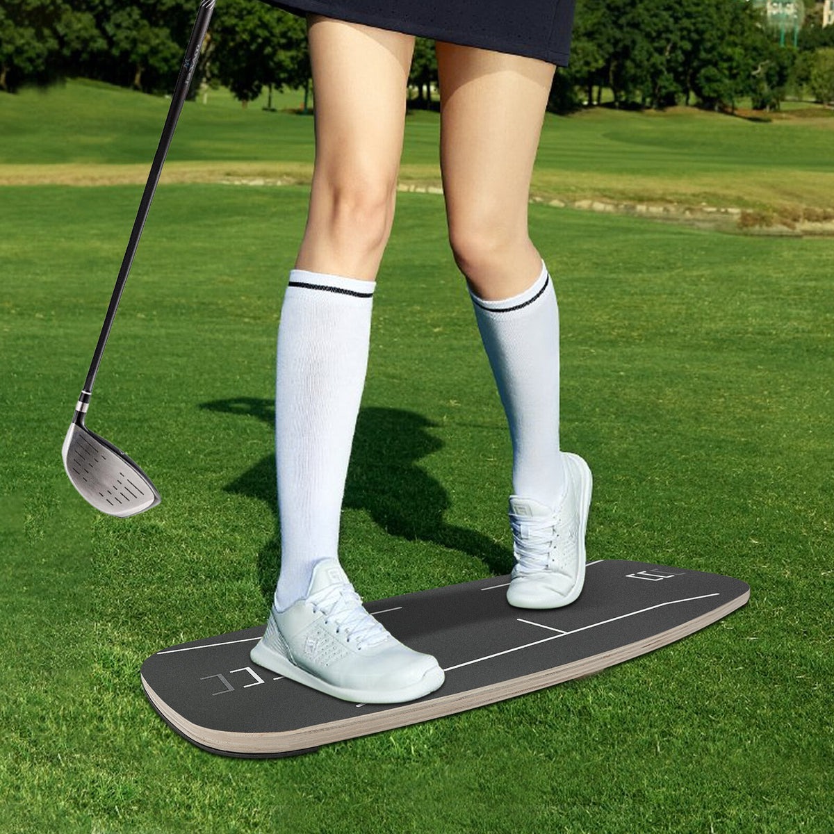Golf Swing Balance Board Pressure Plate for Training & Stability