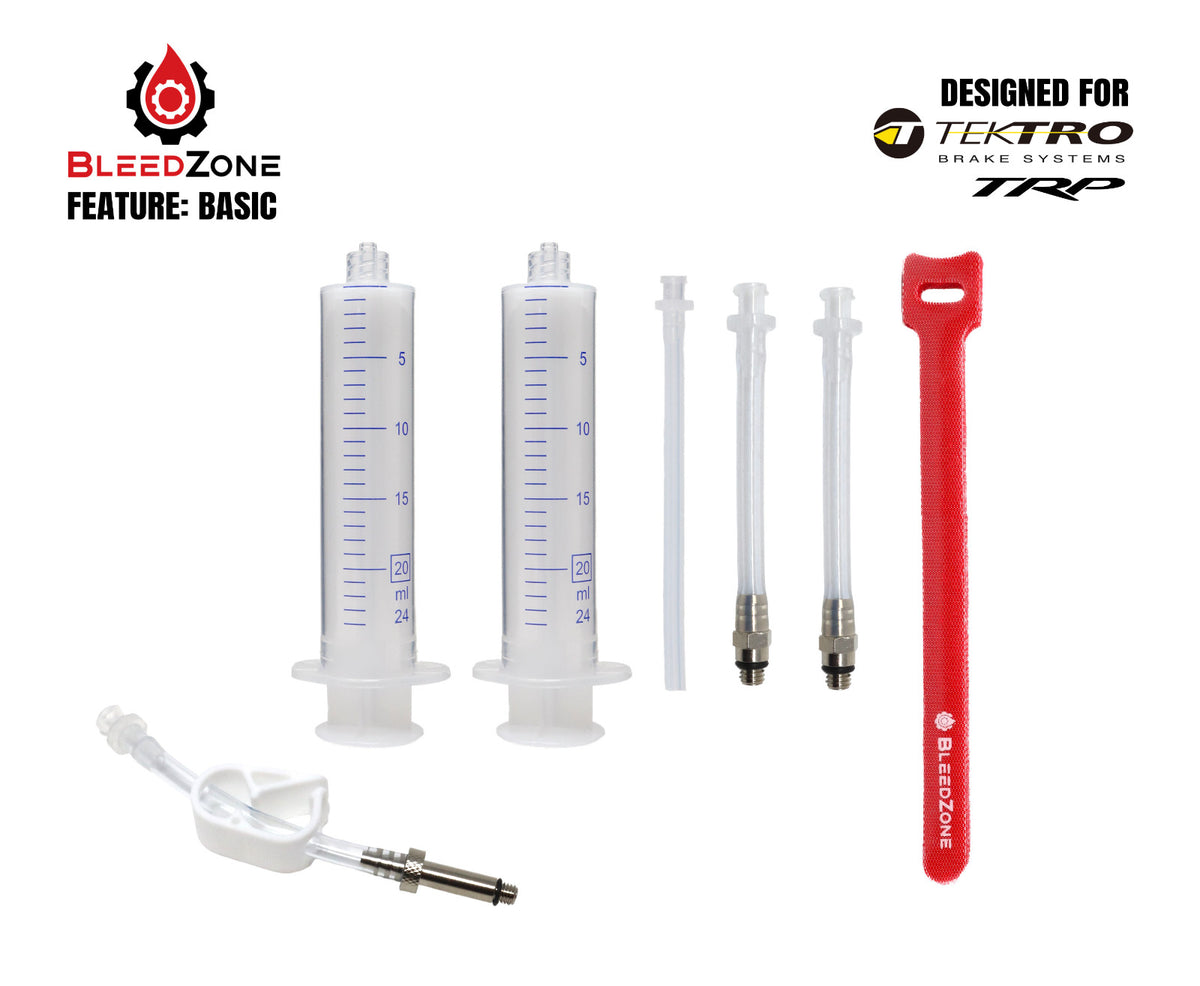 Hydraulic Brake Bleed Kit for Tektro & TRP Bikes - Multiple Features