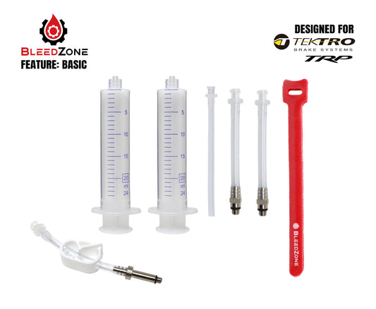 Hydraulic Brake Bleed Kit for Tektro & TRP Bikes - Multiple Features