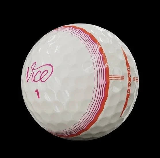 Limited Edition Golf Balls - Vice Pro Air Striping It Tracer Pack | Multiple Quantities