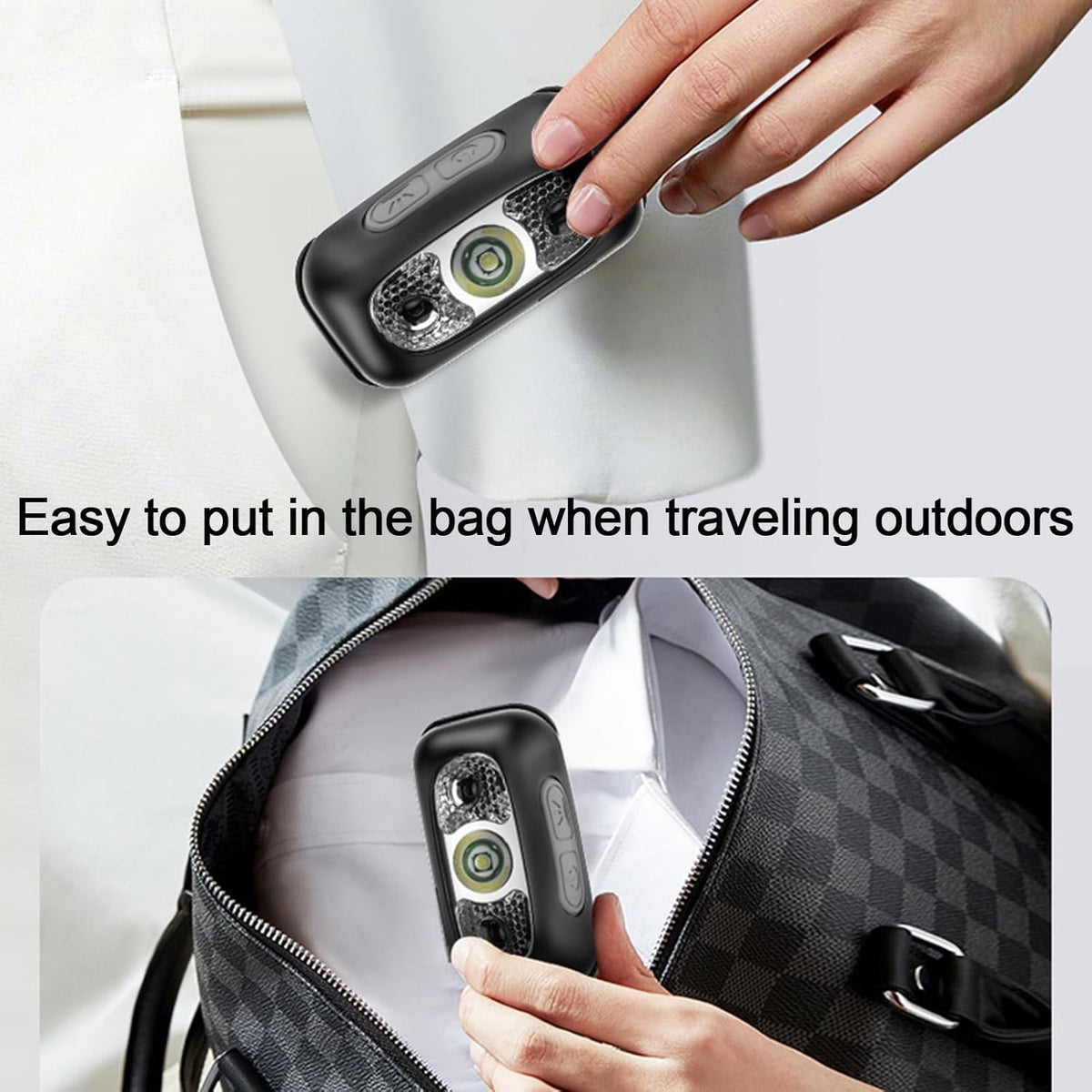 LED Headlamp USB Rechargeable Waterproof Camping Head Torch - Multiple Quantities