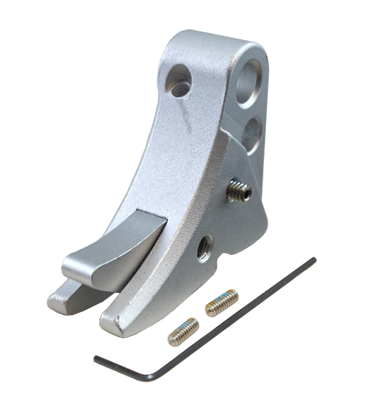 Anodized Aluminum Trigger Shoe with Safety for Gen 1-3 - Multiple Colors