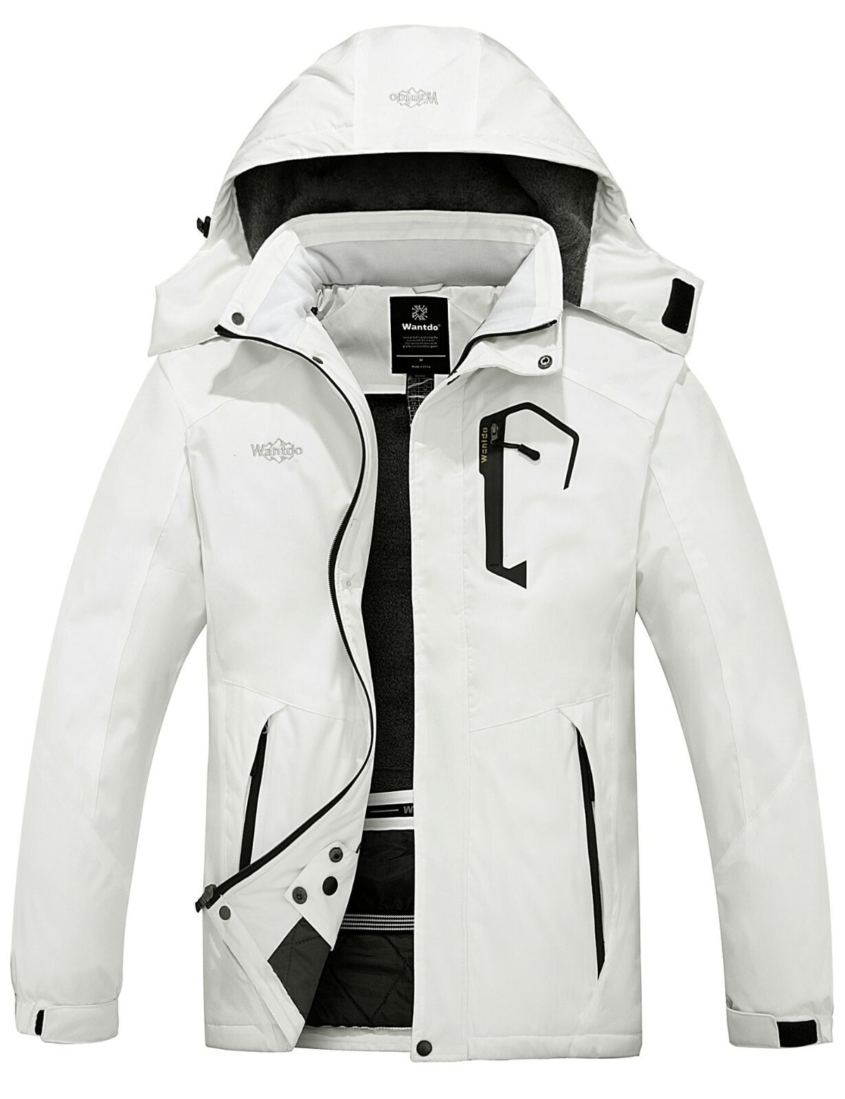 Men's Waterproof Winter Jacket - Warm Ski & Snowboarding Coat with Hood