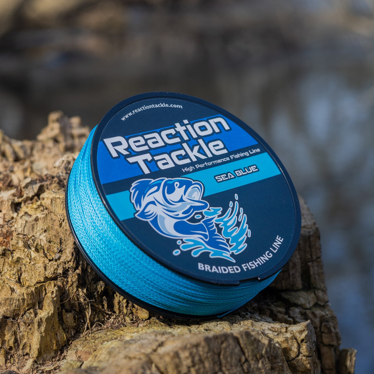 Braided Fishing Line Sea Blue - High Strength, Multi-Strand, Saltwater & Freshwater
