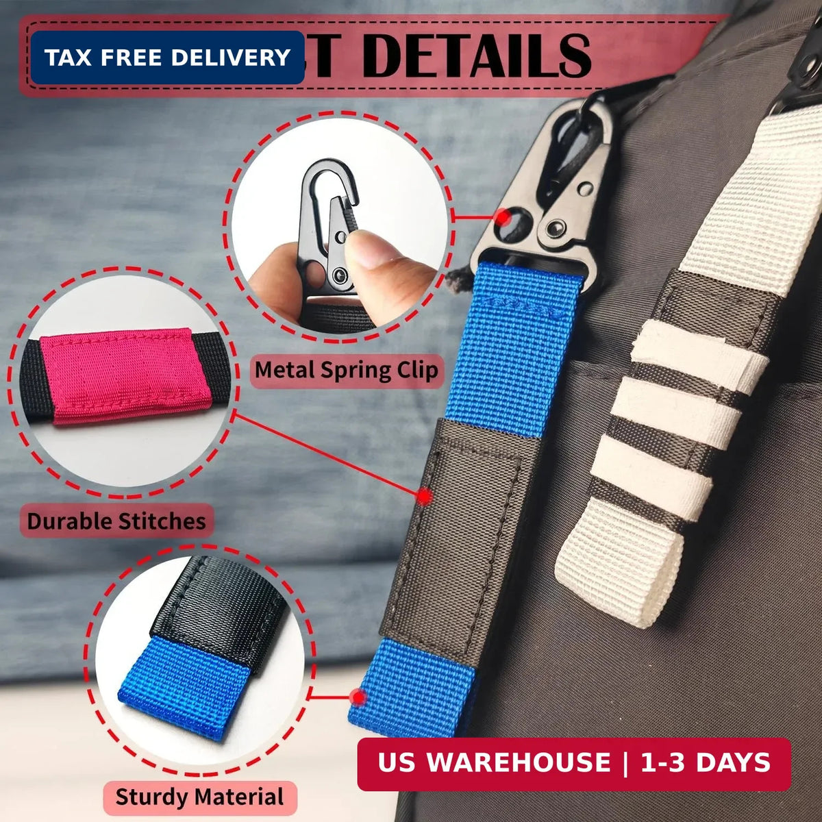 Jiu Jitsu Belt Keychain Set with Finger Tape - Martial Arts Gift for Men & Women
