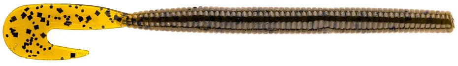 Fishing Soft Plastic Worms - 5.75 Inch Bait Infused Lures for Bass & Catfish