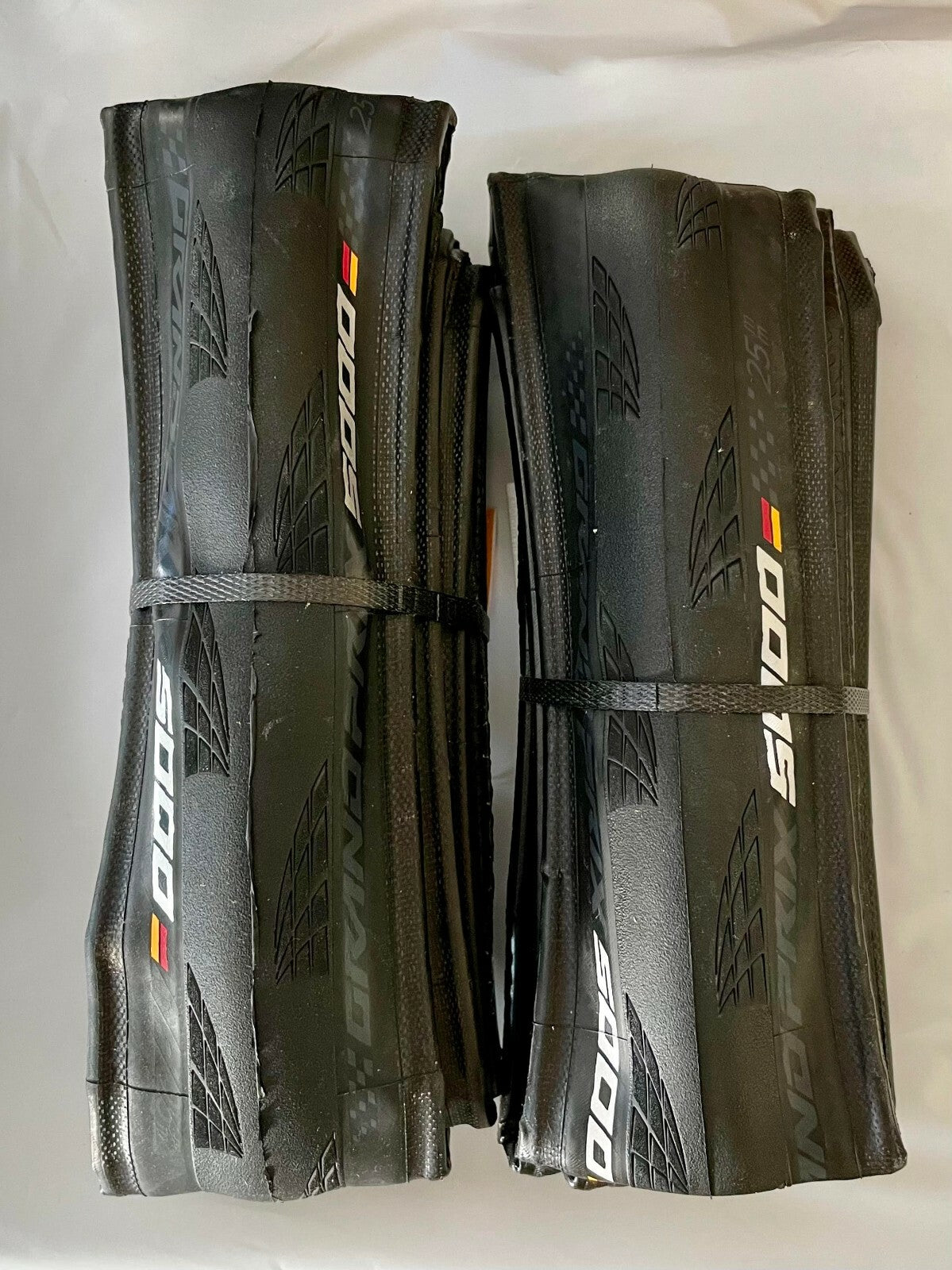 Pair of Bicycle Tires - Continental Grand Prix 5000 & Gatorskin Clinchers, Tubeless & Clincher