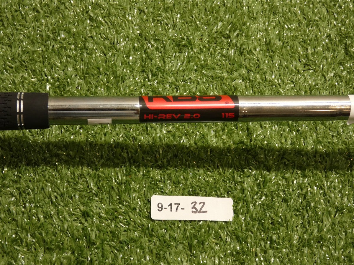 Cleveland ZipCore Satin 58° 12° Lob Wedge with KBS 115 Steel Shaft