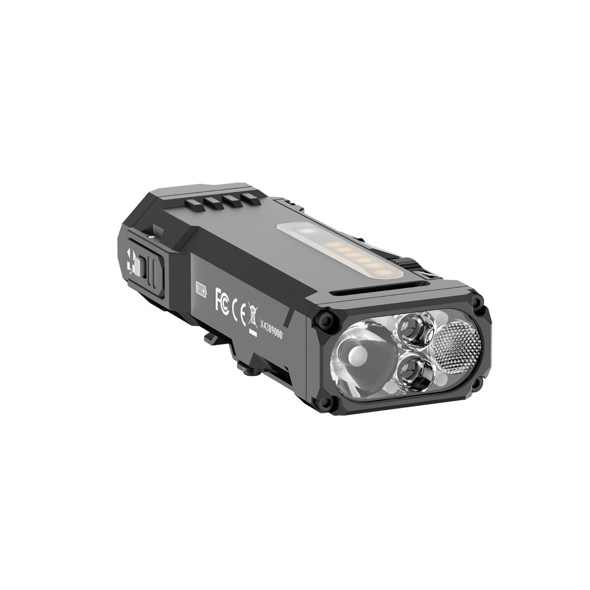 Rechargeable Tactical EDC Flashlight 1500 Lumens Compact USB-C