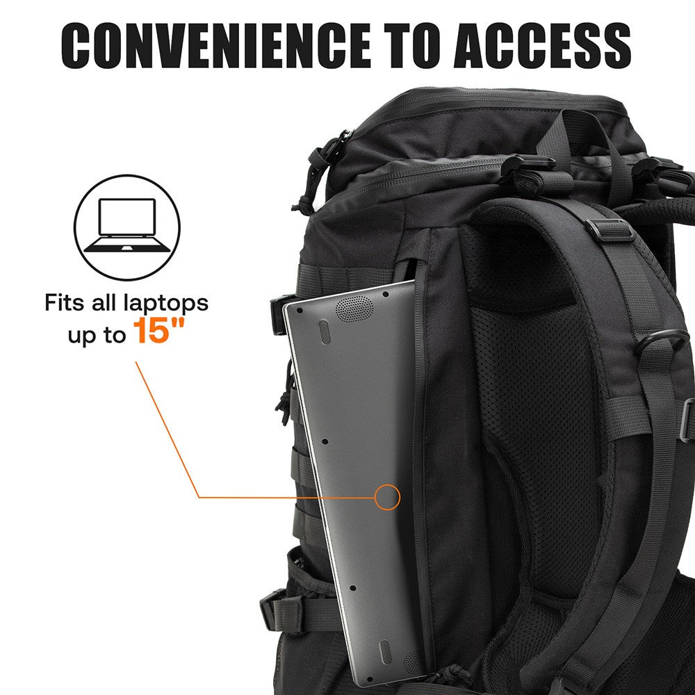 30L Military Tactical Backpack with Molle System for Outdoor & Urban Use
