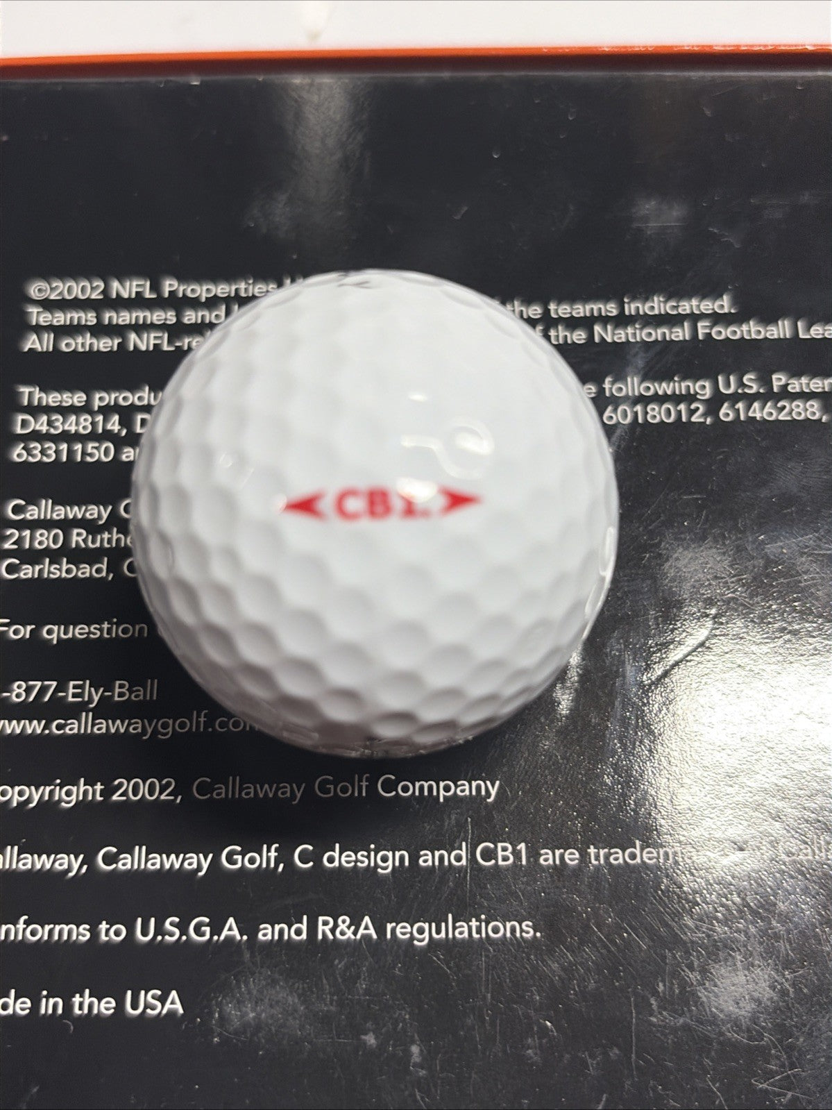 Callaway Chicago Bears White Golf Balls Set - 36 High-Quality Golf Balls