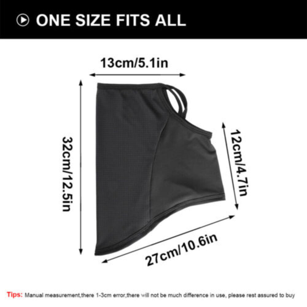 Outdoor Neck Gaiter Face Mask Bandana Scarf for Sun & Wind Protection