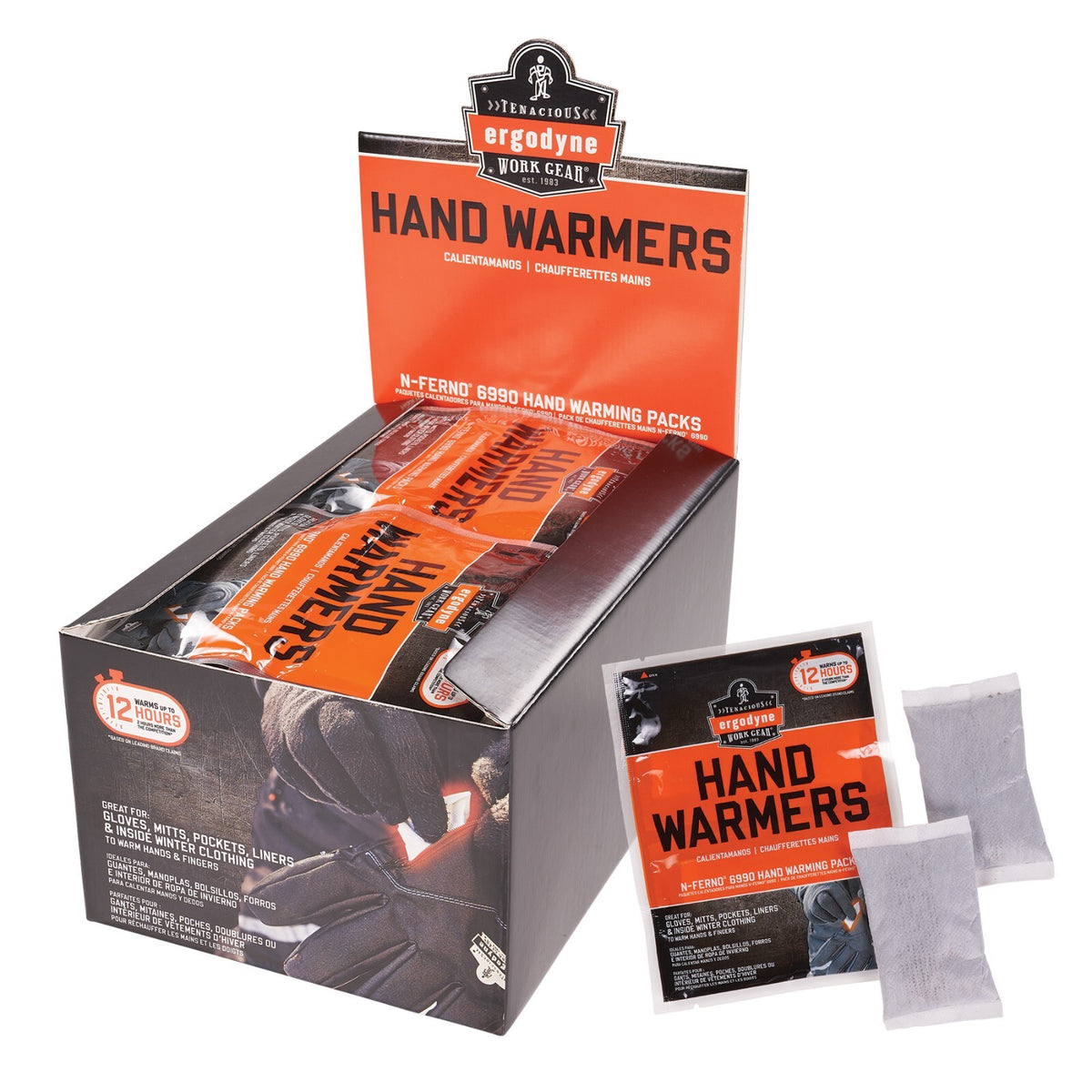 12 Hour Body & Hand Warmers Pack for Outdoor Sports Hunting Fishing