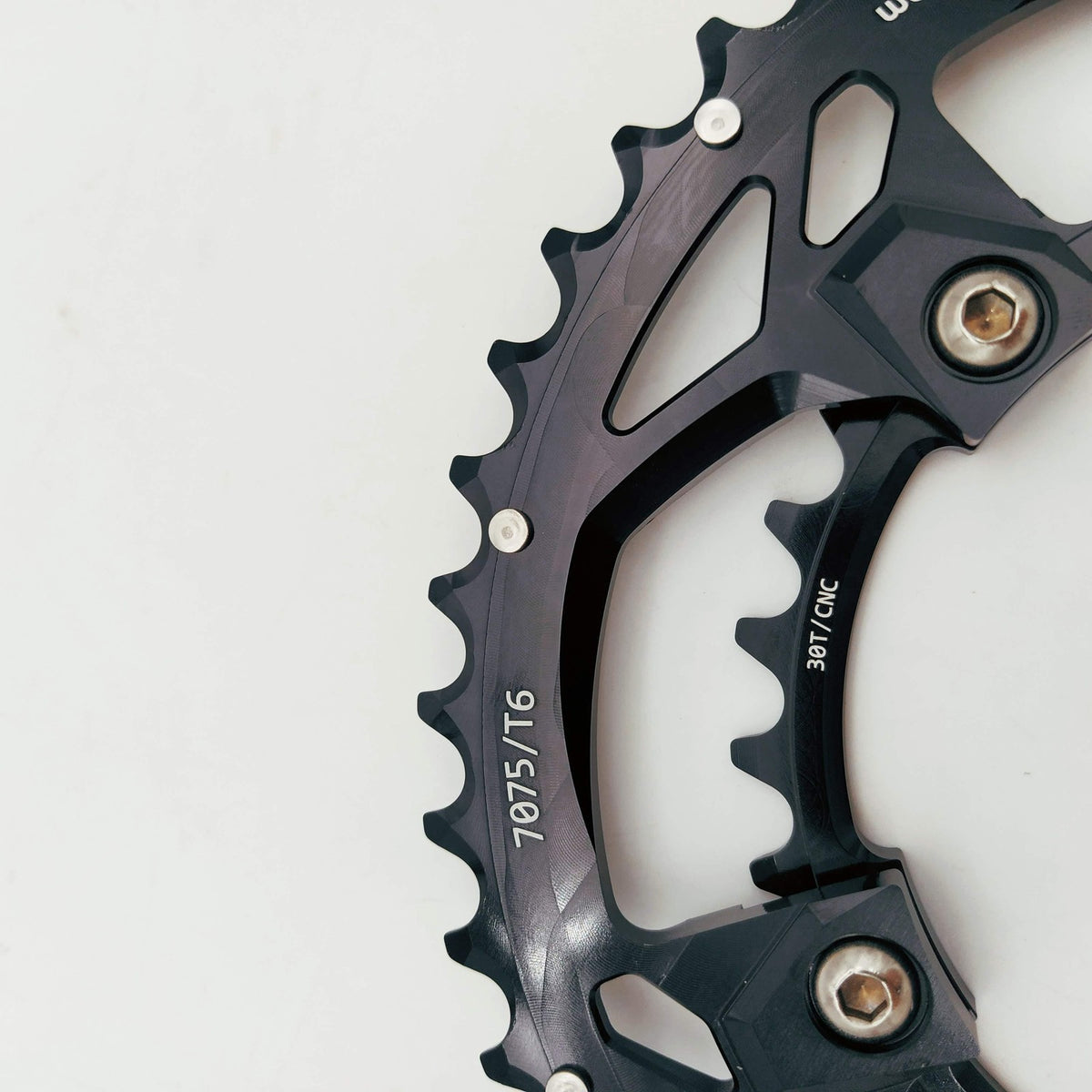 Bicycle Chainring Set 46/30T 110mm BCD for 9-12 Speed Non-Hidden Bolts