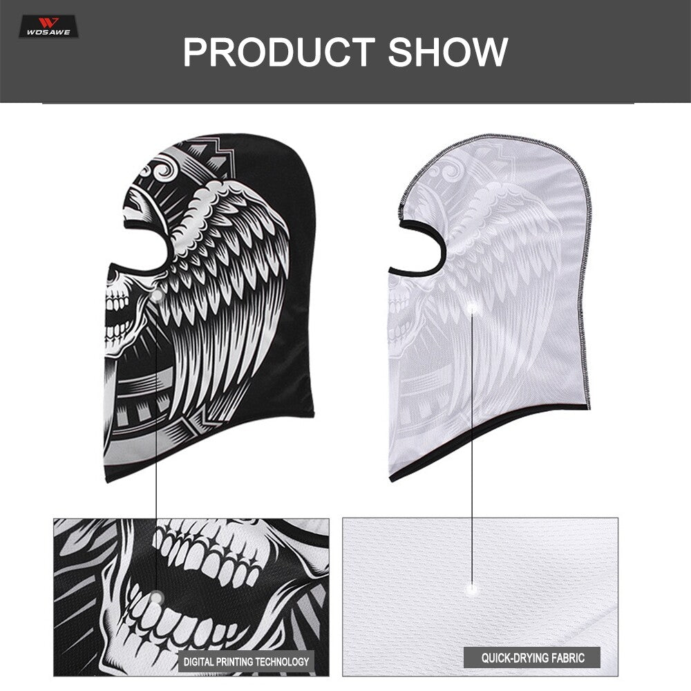 Unisex Balaclava Face Mask UV Protection for Outdoor Sports Ski Cycling Hiking