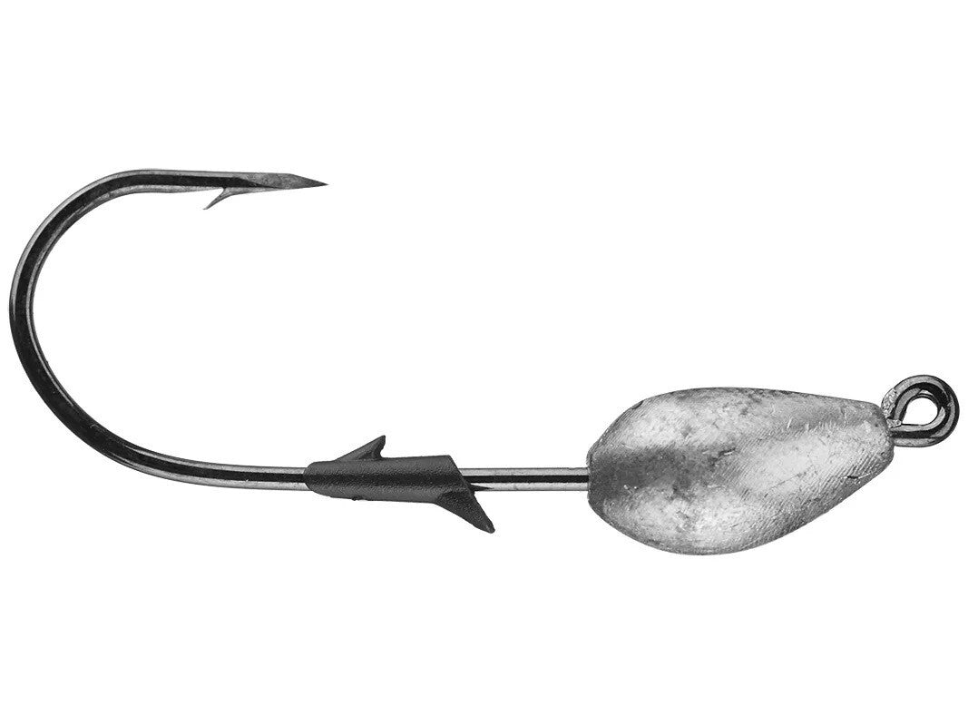 Fishing Hooks Set - 12 Packs Trokar 5/0 Weighted Swimbait Head 3/8 Oz