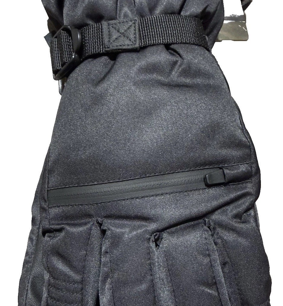 Men's Ski Gloves Touch Screen Compatible Black L/XL - Outdoor Winter Gear