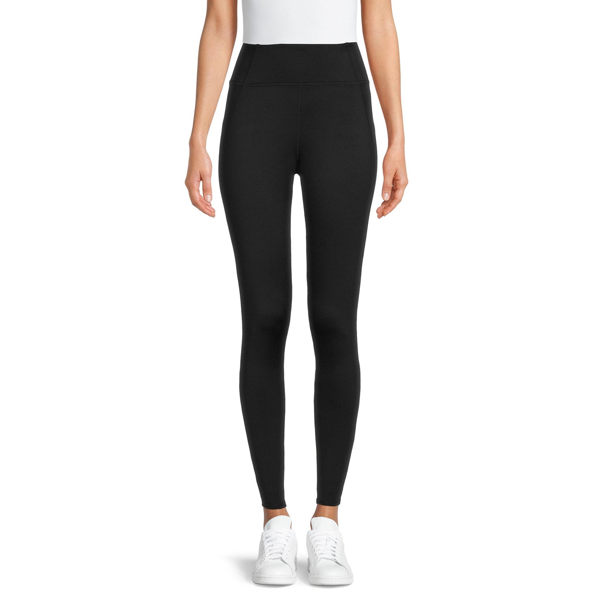 Women's Thermal Leggings with High Waist Black - Plush Warmth, Slim Fit