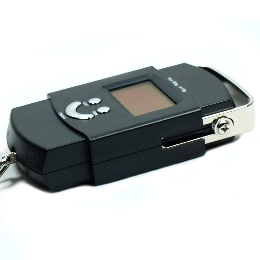 Digital Hanging Scale 50kg/110lb Travel Luggage & Fishing Scale - Accurate 10g