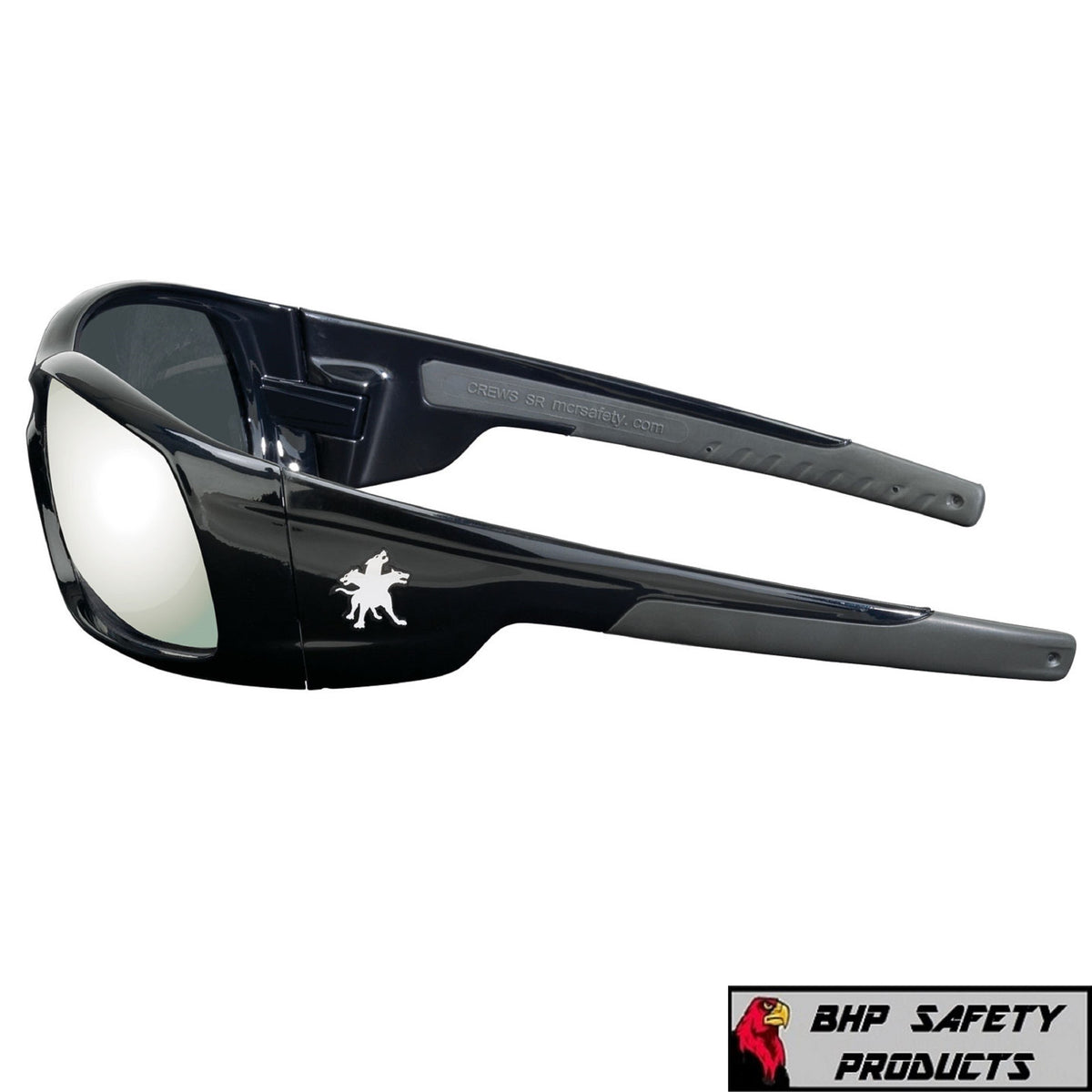 Safety Glasses with Assorted Lens & Frame Colors - ANSI Z87 Protection - 1 Pair