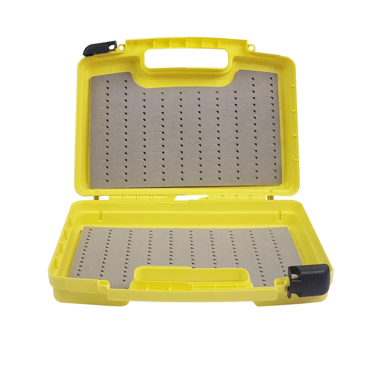 Large Fly Storage Box for Salmon & Saltwater Flies - Click Lock Foam Organizer
