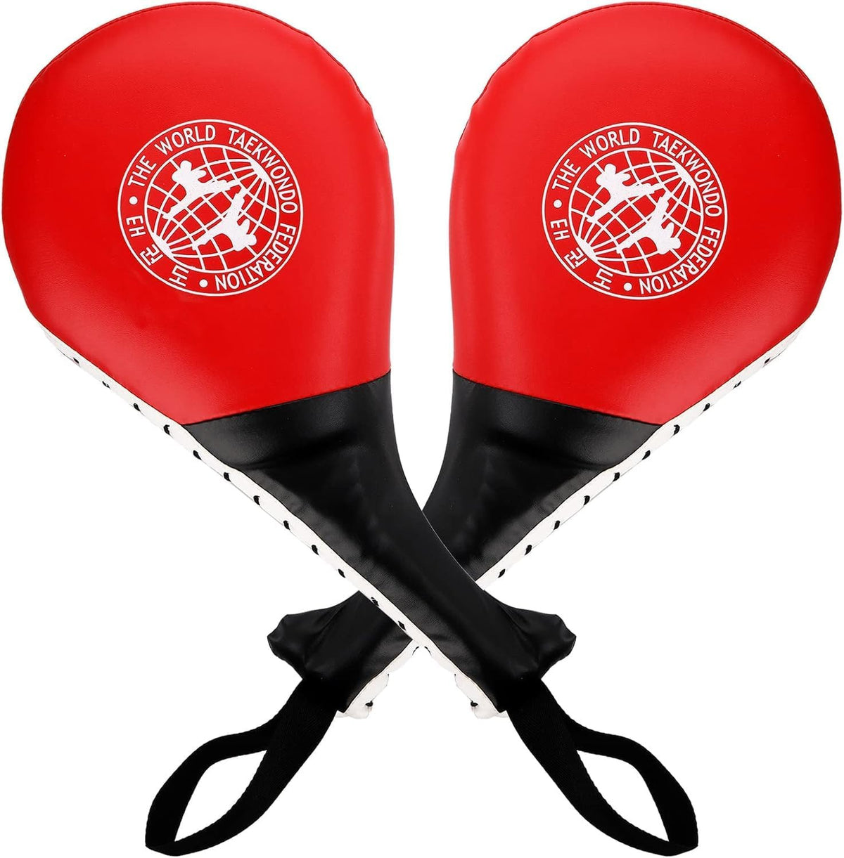 2 Pack Taekwondo Kick Pads - Heavy-Duty Striking Target Pads for Martial Arts Training