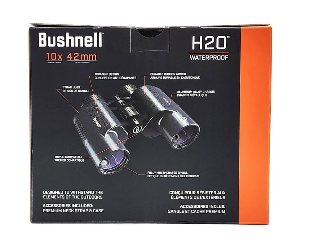 Waterproof 10x42 Binoculars with Fully Multi-Coated Lenses Navy Blue