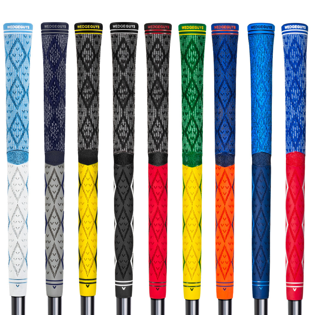 Golf Club Grip - Hybrid Cord and Rubber Traction for All Weather Control