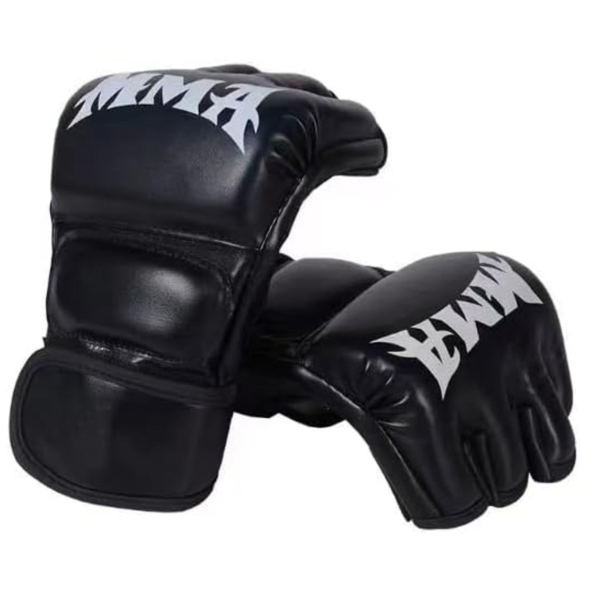 Boxing Gloves MMA Kickboxing Half Finger Training Gloves - High Impact & Ventilated